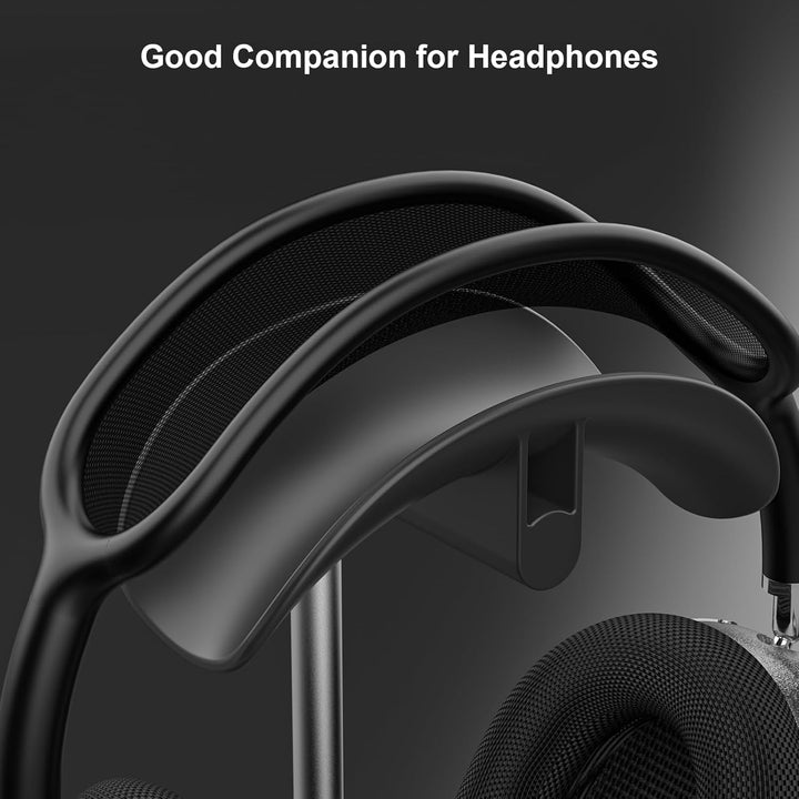 Kopfhörer Ständer, Headset Halterung Halter Tisch mit Aluminium Basis, kompatibel mit AirPods Max, S