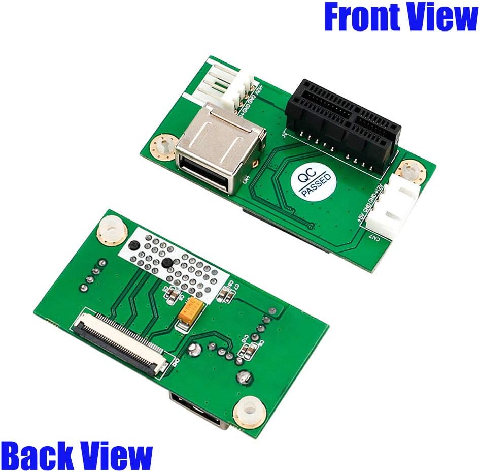 NGFF (M.2) Key A/E auf PCI-E Express X1 + USB Riser Karte mit High Speed FPC-Kabel