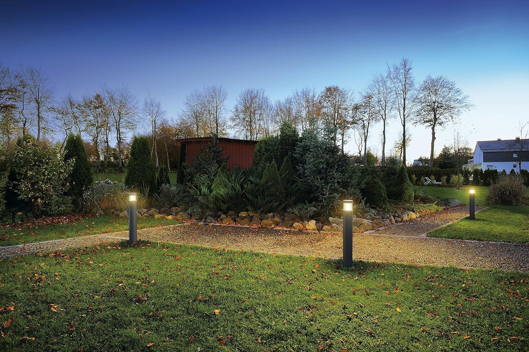 SLV Aussenleuchte F-POL | Design Aussen-Standleuchte, stilvolle Aussenbeleuchtung | Outdoor LED Wege