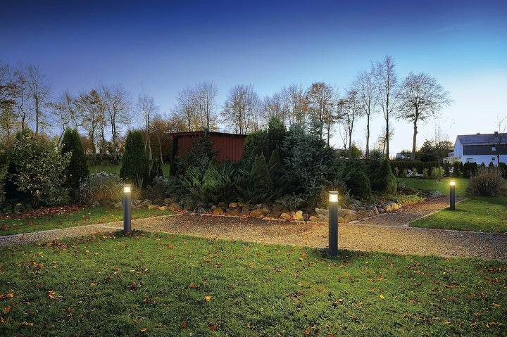 SLV Aussenleuchte F-POL | Design Aussen-Standleuchte, stilvolle Aussenbeleuchtung | Outdoor LED Wege