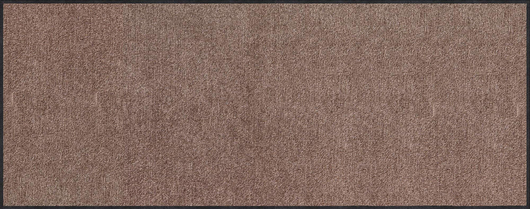 Erwin Müller Fussmatte Mainz, Schmutzfangmatte, Sauberlaufmatte Uni Nougat Grösse 80x200 cm - rutsch