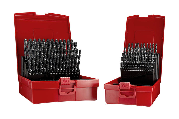 Dormer Jobber Drill Set, Set of 91 118° Conventional Point, 91 Piece, 1.0mm to 10.0mm in 0.1mm Incre