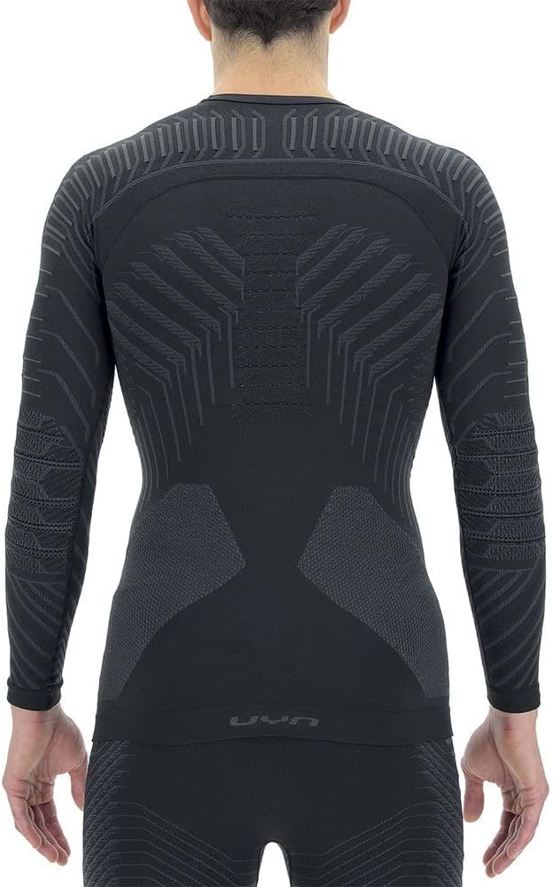 UYN Herren Resilyon Langarmshirt, Black/Anthracite, S/M