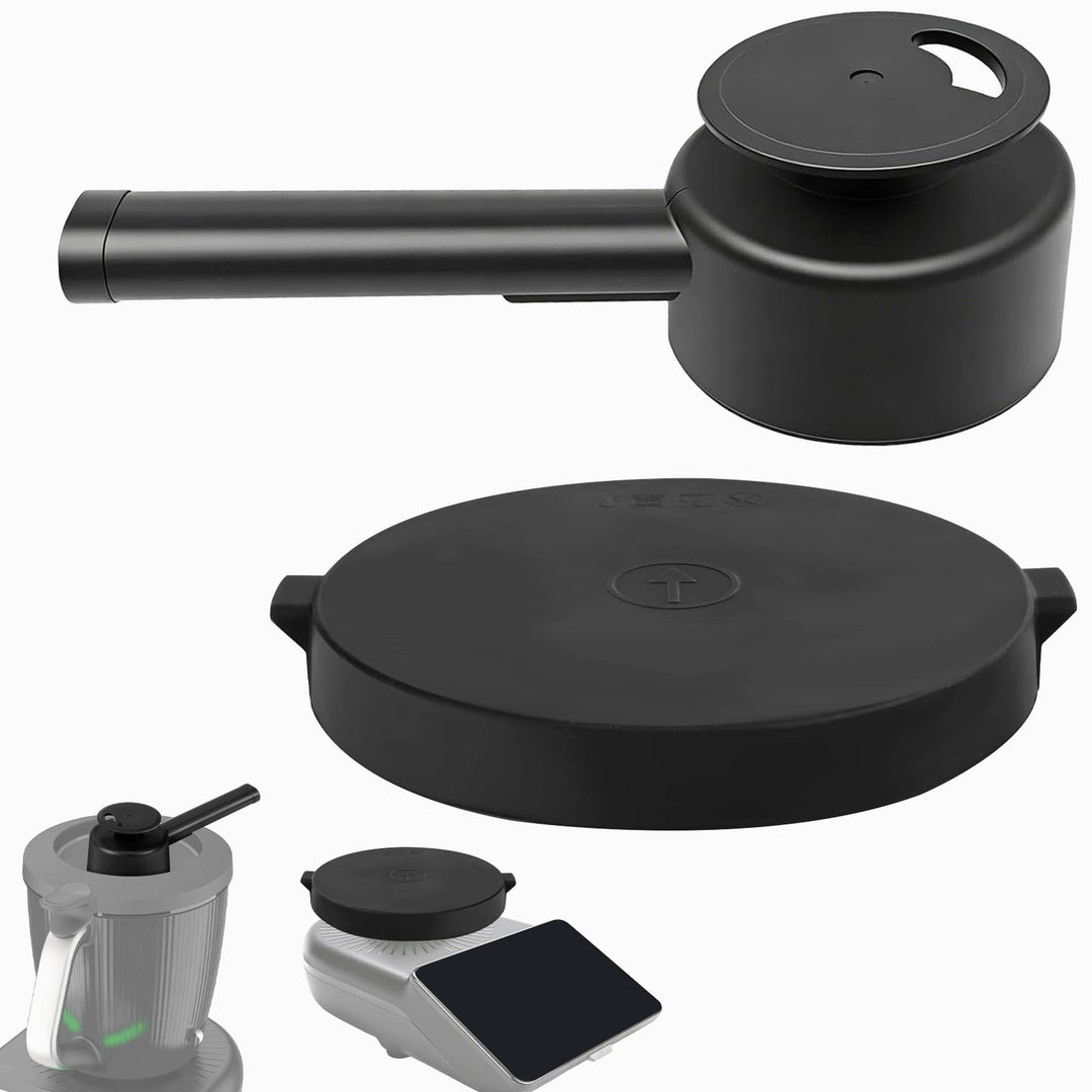 Dampfumleiter &amp; Silikon Wiegeplatte für Thermomix TM7, Zubehör Set 360° drehbarer Dampfumleiter zum