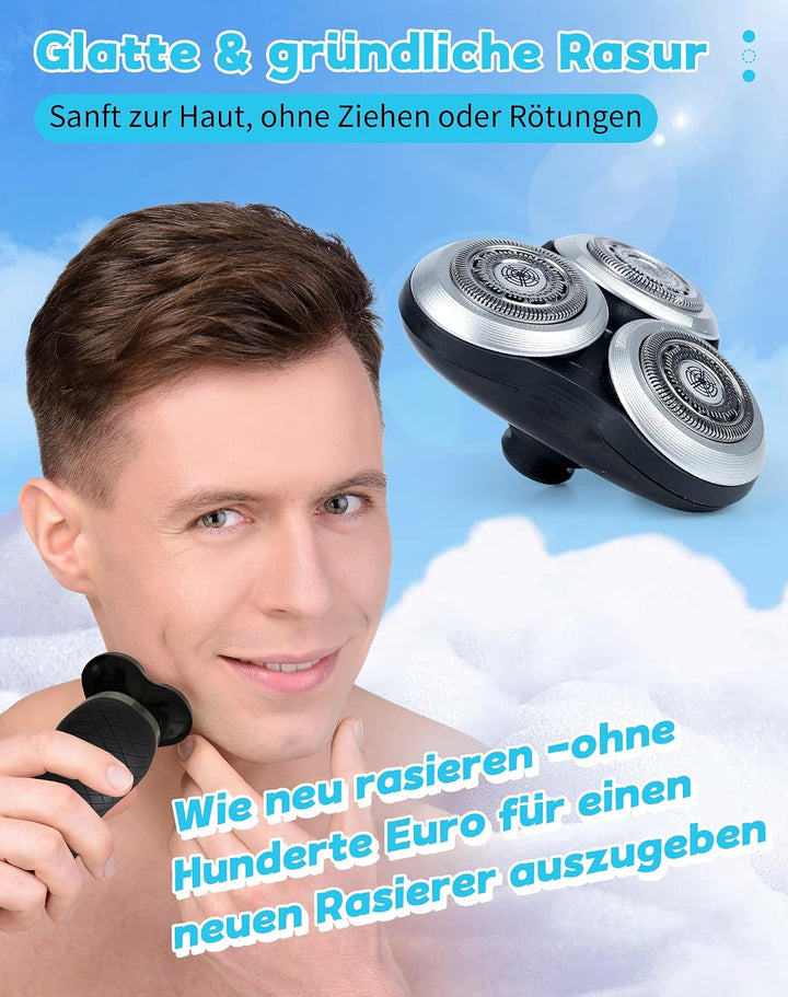 Scherkopf kompatibel mit Philips Series 9000 (S9000 S9911 S9731 S9711 S9511 S9522 S9111 S9031 S9988)