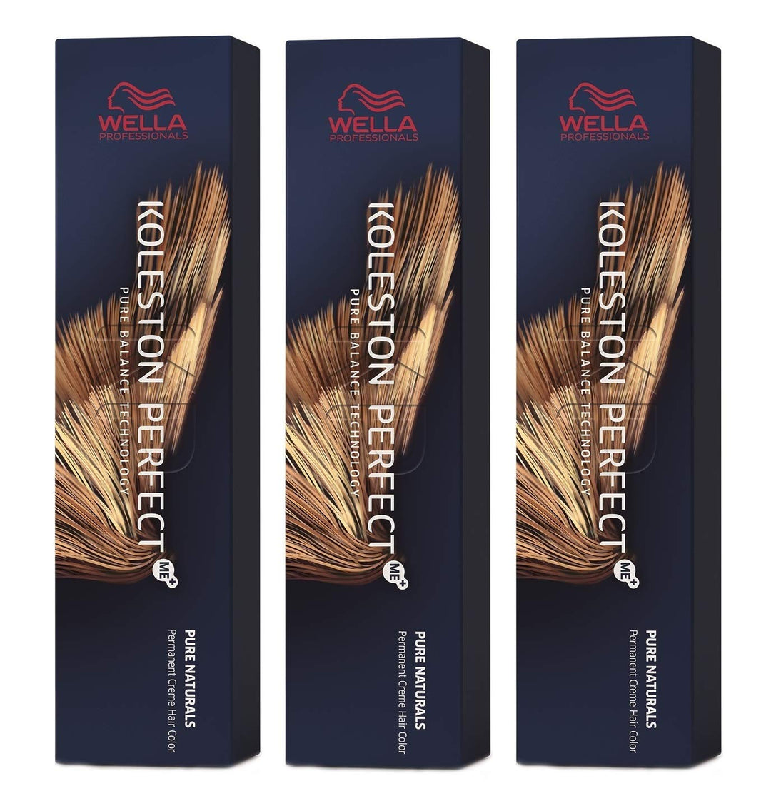 Wella Koleston Perfect Me+ Haarfarbe, Farbe 5/0, 3 Tuben à 60 ml 5/0 60 ml (3er Pack), 5/0 60 ml (3e