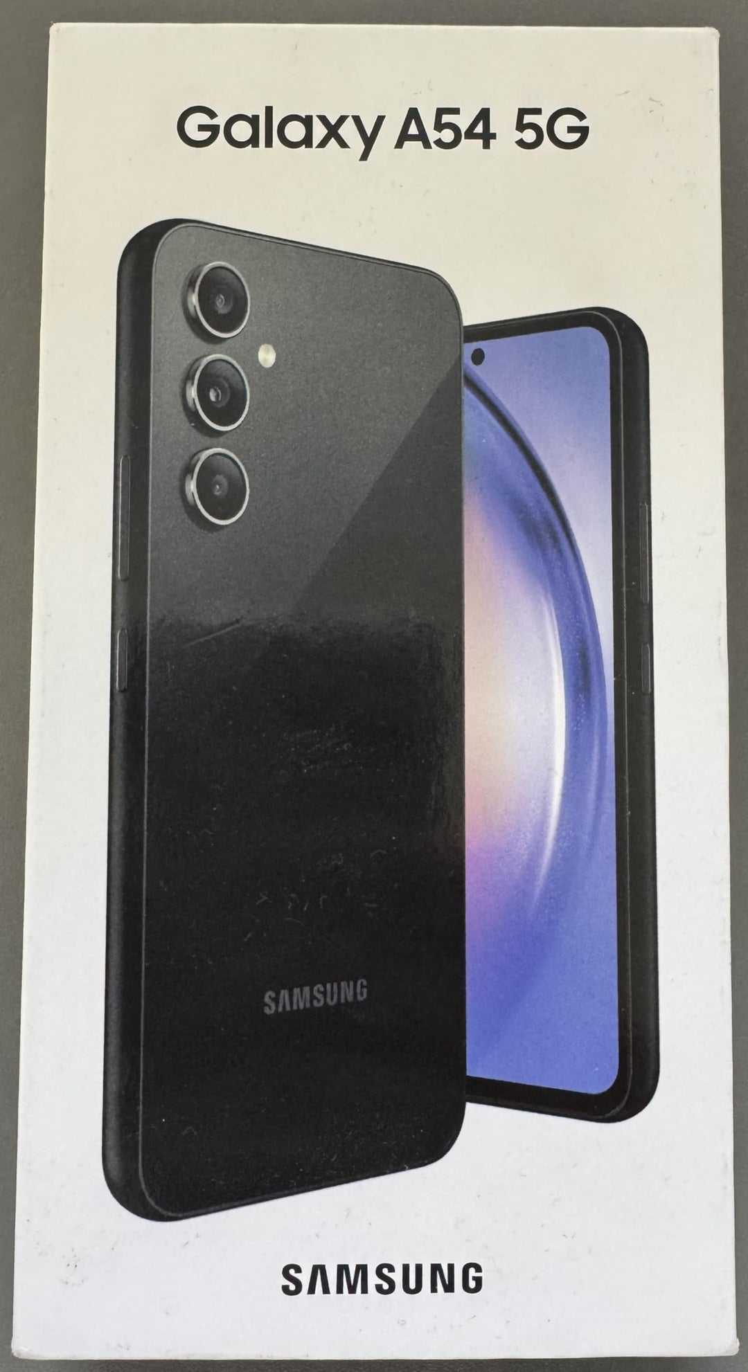 Samsung A546B Galaxy A54 5G, Unlocked, 128 GB (Awesome Graphite) ohne Simlock, ohne Branding