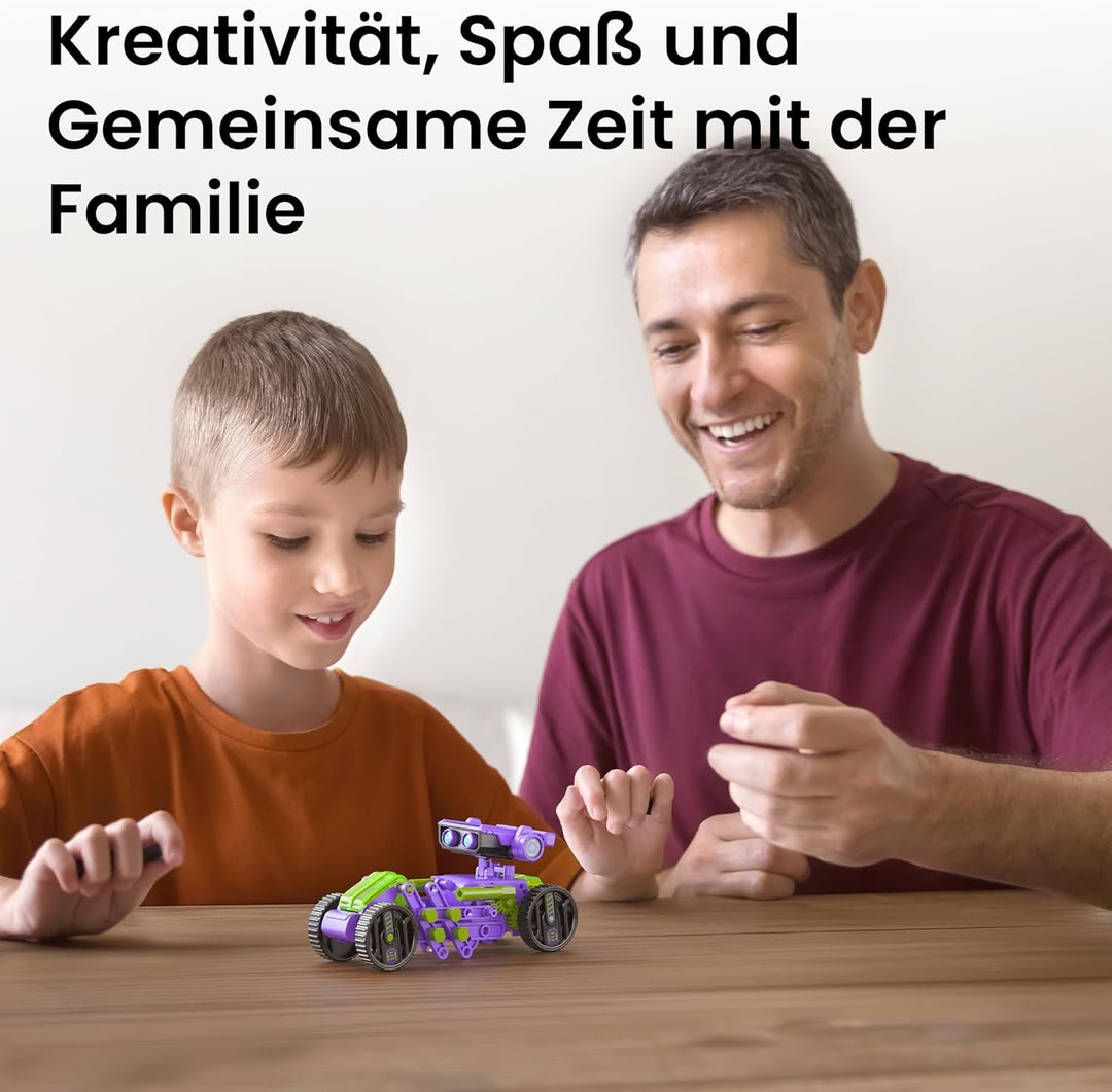 Sillbird 15-in-1 Solar Roboter Kinder Spielzeug ab 8 Jahre, Solar und batteriebetriebener Motor mit