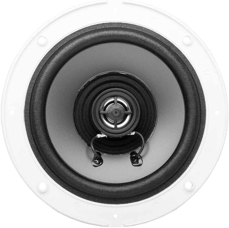 2 Marine-Lautsprecher kompatibel mit BOSS Audio MR60W 2-Wege-6,50" 16,50 cm 165 mm 100 watt rms 200
