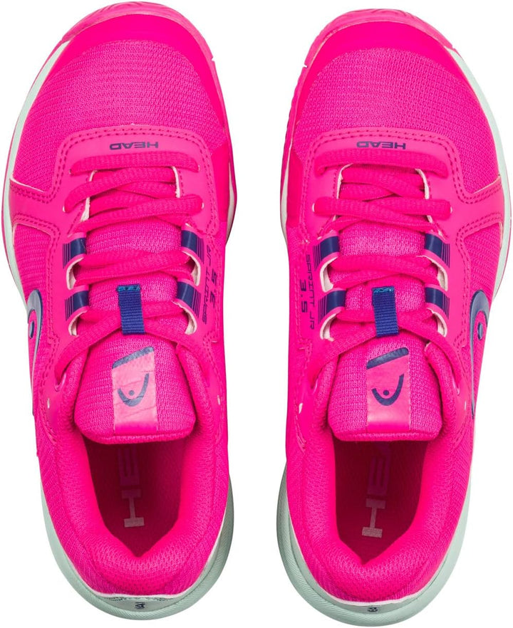 HEAD Unisex Kinder Sprint 3.5 Junior PiaqTennisschuh 38 EU Pink Blau, 38 EU Pink Blau