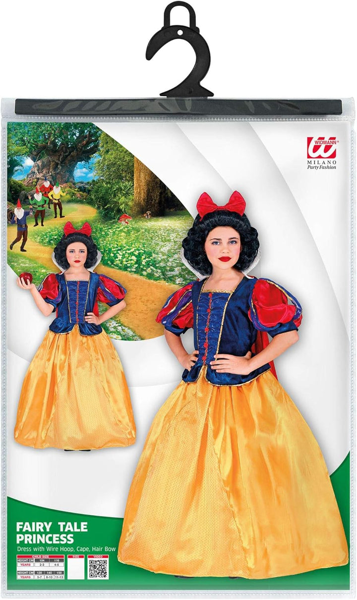 "FAIRY TALE PRINCESS" (dress with wire hoop, cape, hair bow) - (158 cm / 11-13 Years), 158