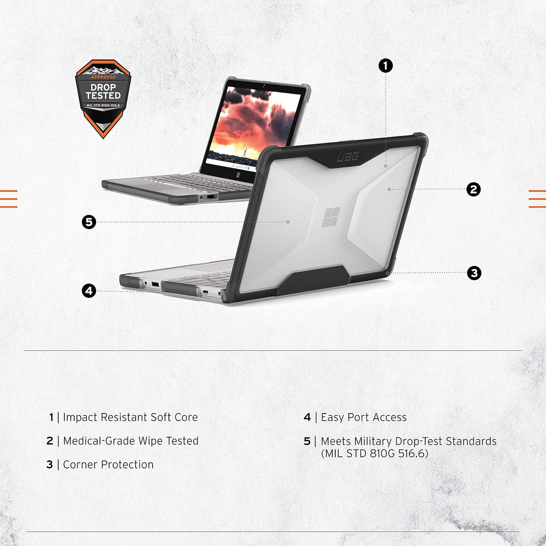 UAG Urban Armor Gear Plyo Case | Microsoft Surface Laptop SE | Ice (transparent) | Bulk | 334001B143