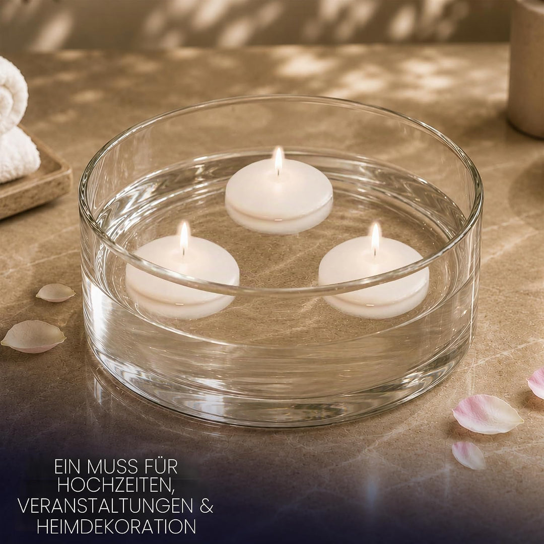 Royal Imports Dekorative Blumenvase aus Glas für Zuhause oder Hochzeit, Zylinderform, 10,2 cm hoch,