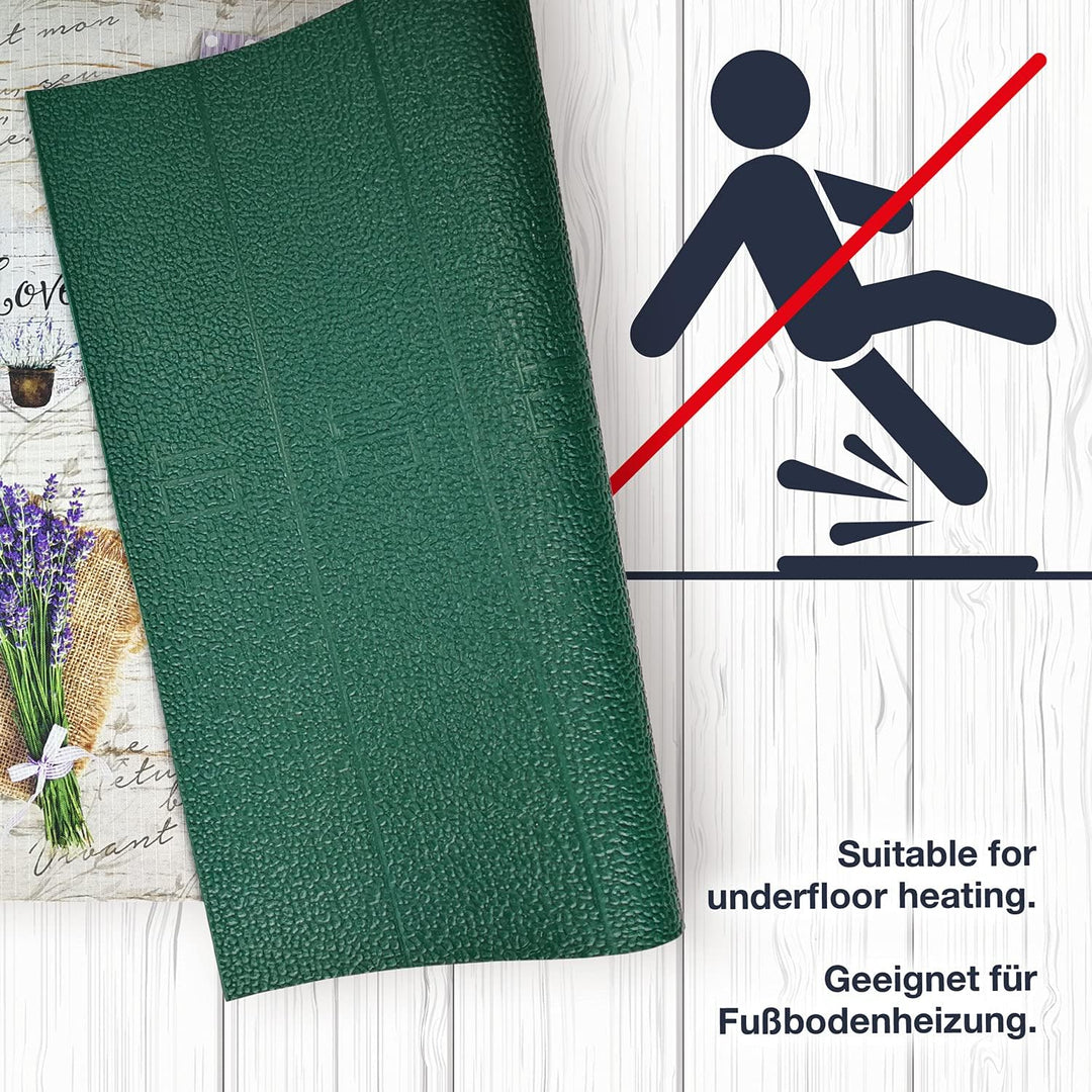 WohnDirect Küchenläufer für Innen bis 10m Länge - 100% Polyester Küchenläufer rutschfest & leicht ab