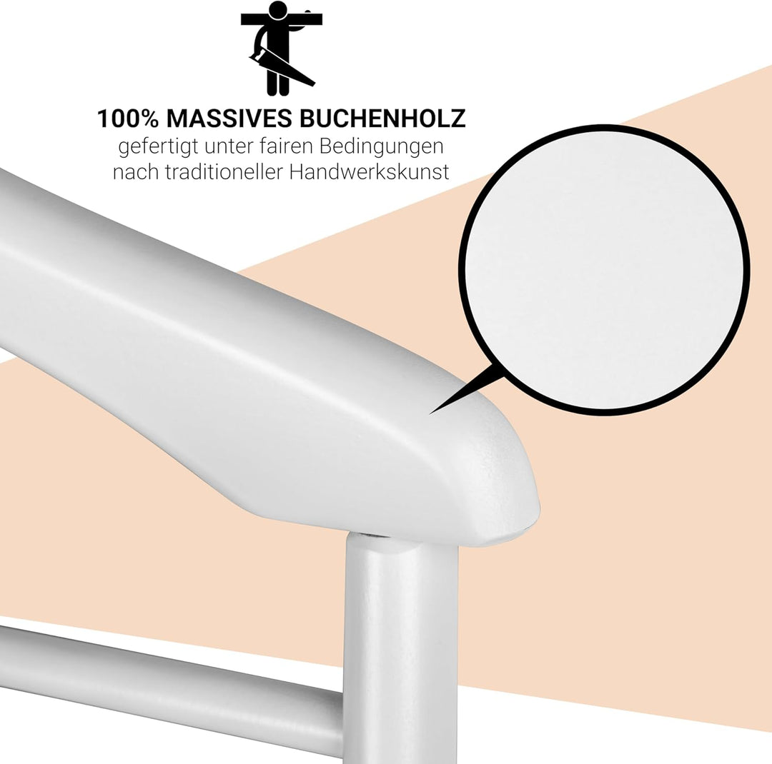 Stummer Diener aus Massiv Holz - klappbarer Herrendiener und Butler - fertig montierter Damendiener