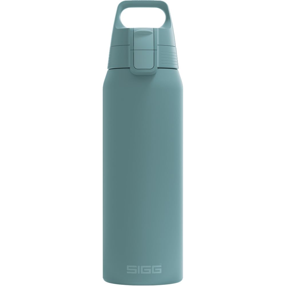 SIGG - Isolierte Trinkflasche - Thermosflasche Shield Therm One Morning Blue kohlensäurehaltige Getr
