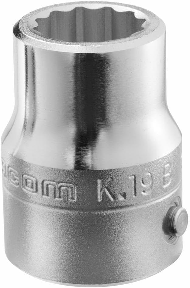 FACOM 3/4 Zoll Steckschlüssel 12 Kant, SW 40, 66,9 mm lang, 1 Stück, K.40B