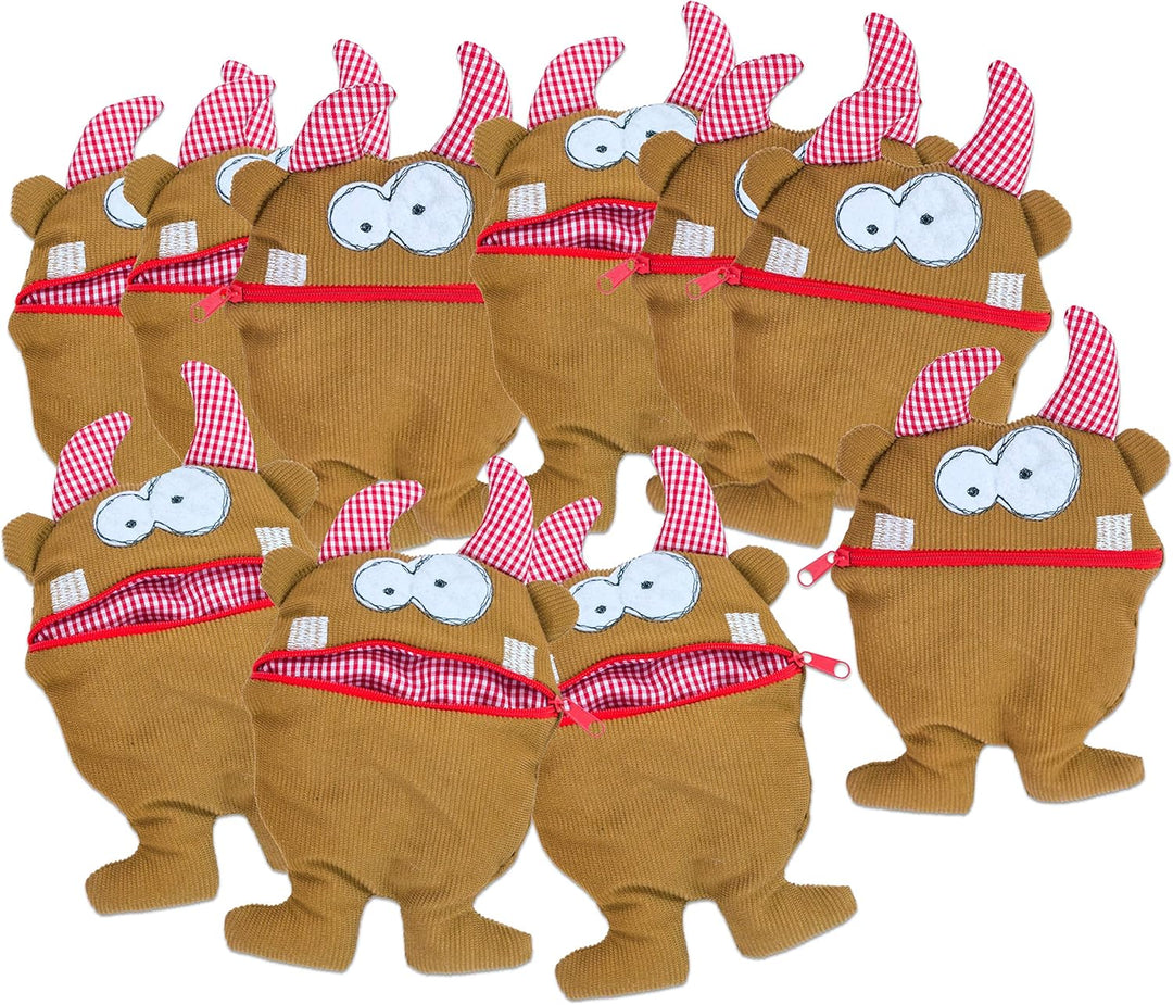 Betzold Kleines Monster Mimos - Sorgenmonster Set Tröster zum Befüllen 10 Stück, 10 Stück