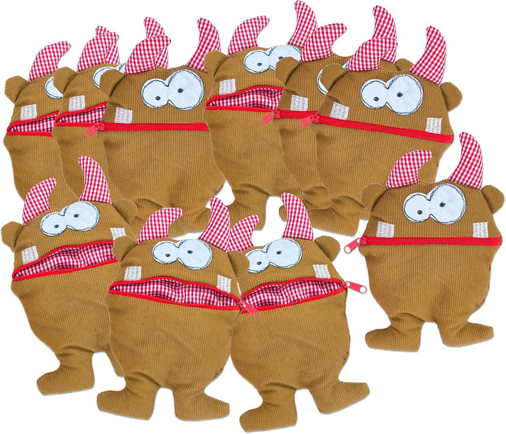 Betzold Kleines Monster Mimos - Sorgenmonster Set Tröster zum Befüllen 10 Stück, 10 Stück