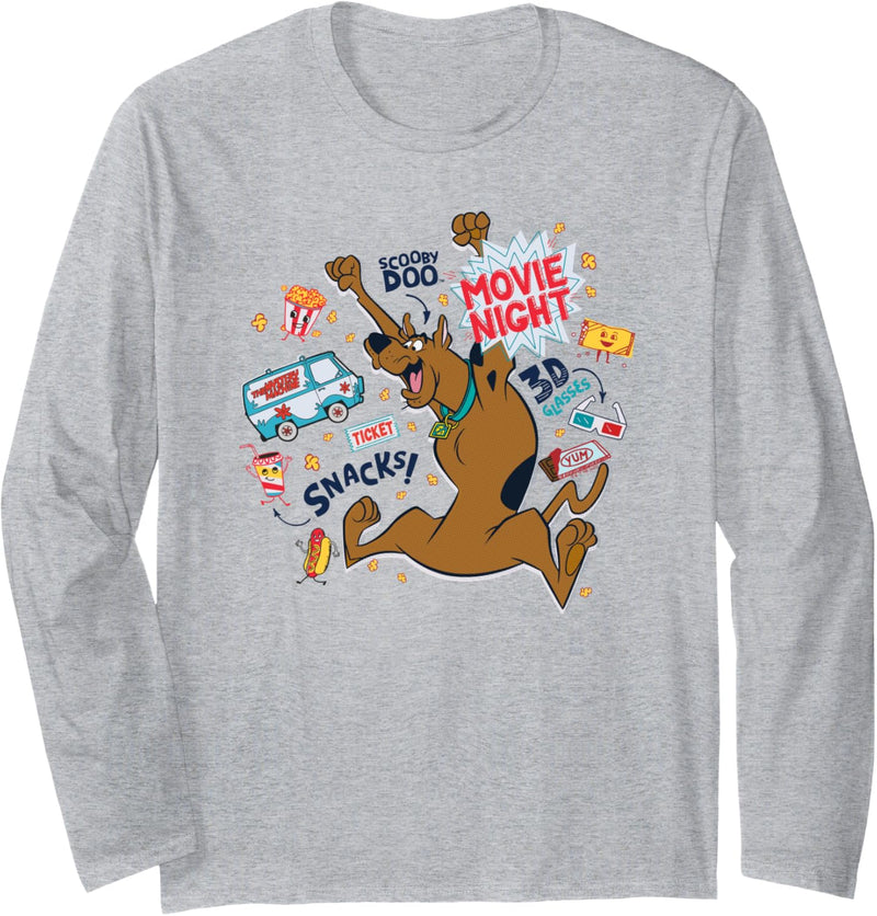 Scooby-Doo Scooby Night Excitement Langarmshirt