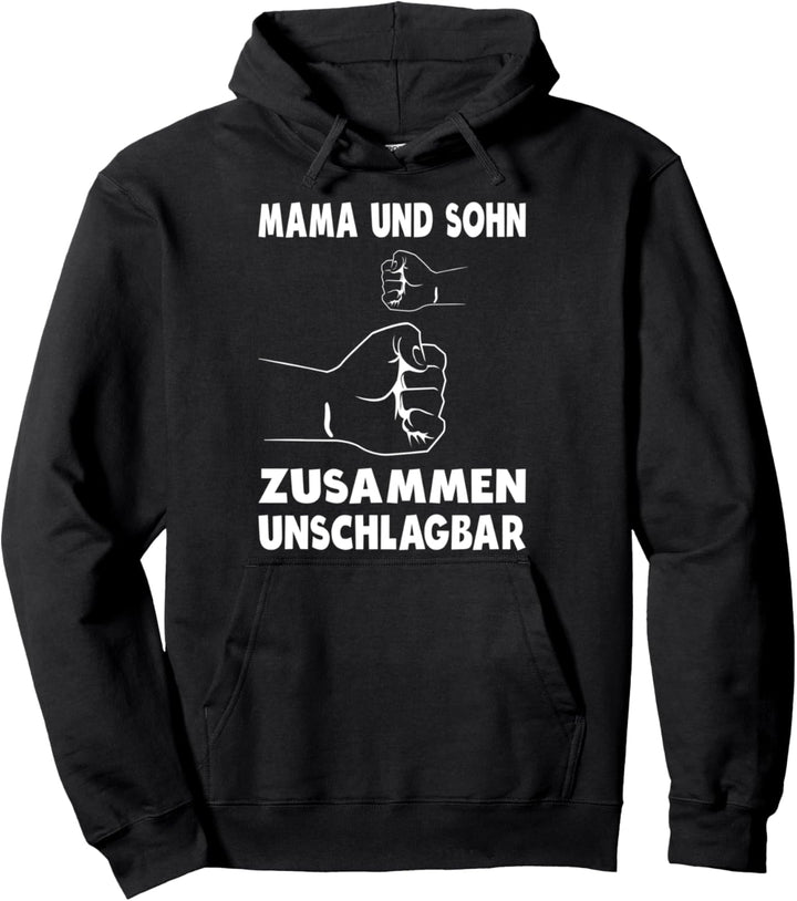 Beste Mama Und Sohn Partnerlook Mutter Sohn Mom Mama Pullover Hoodie