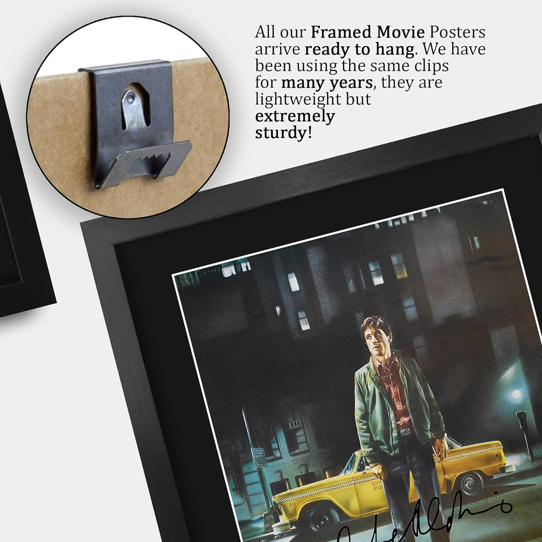 HWC Trading Taxi Driver A3 Gerahmte Signiert Gedruckt Autogramme Bild Druck-Fotoanzeige Geschenk Für