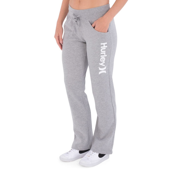 Hurley Damen Lässige Hose OAO Fleece Jogger, XS Dk Grau Htr