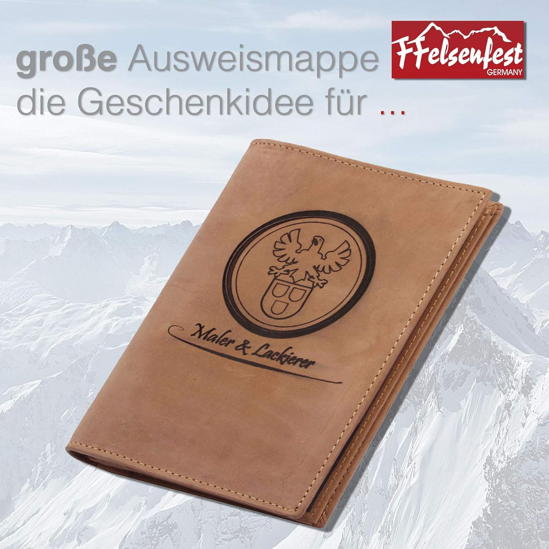 FFelsenfest Ausweistasche mit Zunft-Motiv Maler