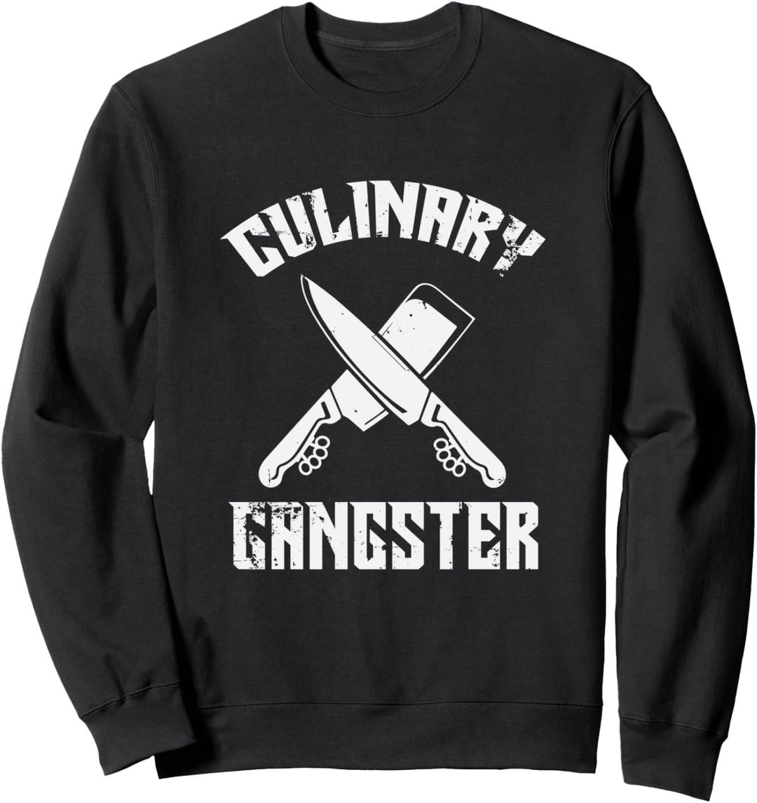 Culinary Gangster Gourmet Kitchen Chef Sweatshirt