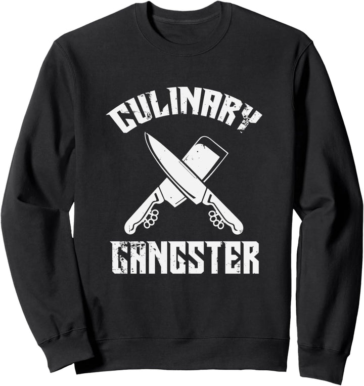 Culinary Gangster Gourmet Kitchen Chef Sweatshirt