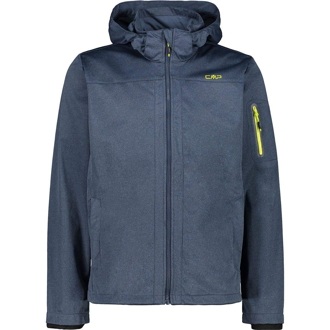 CMP Herren Giacca In Melange Softshell Leggera, Antivento E Impermeabile Wp 8.000 Jacke 56 Blue cosm