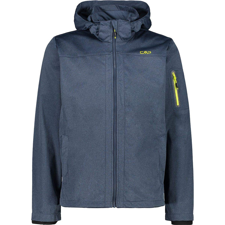 CMP Herren Giacca In Melange Softshell Leggera, Antivento E Impermeabile Wp 8.000 Jacke 56 Blue cosm