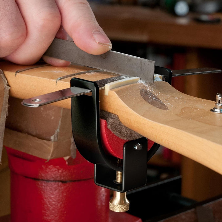 StewMac Sattel für Gitarren Safe Slot Komplettset, Präzisionswerkzeug