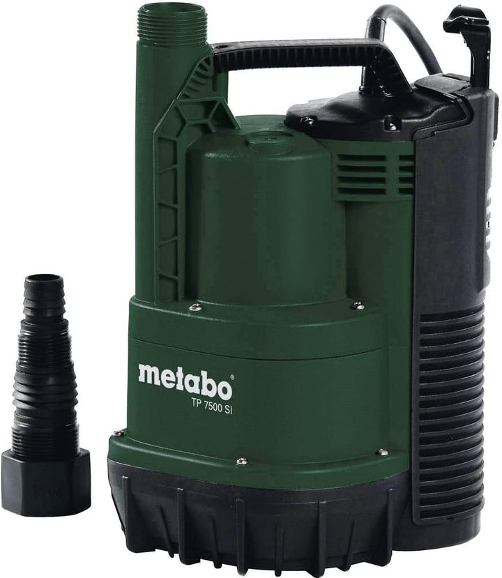 Metabo Klarwasser-Tauchpumpe TP 7500 SI (0250750013) Karton, Nennaufnahmeleistung: 300 W, Max. Förde