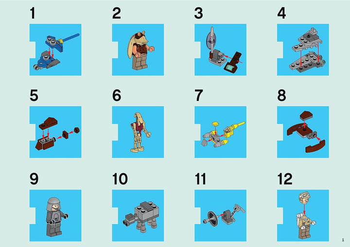 Lego 9509 - Star Wars: Adventskalender