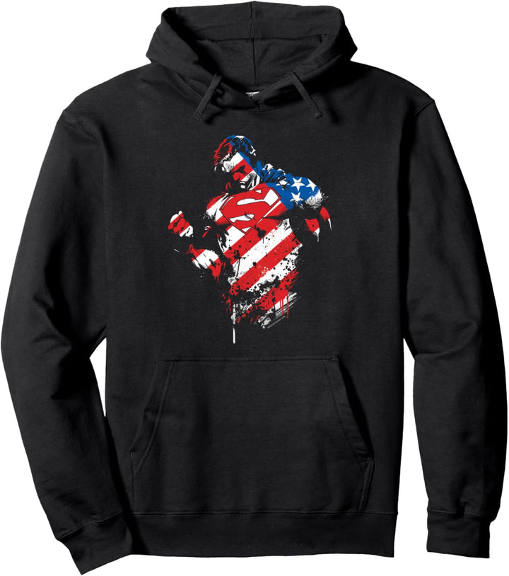 Superman The American Way Pullover Hoodie