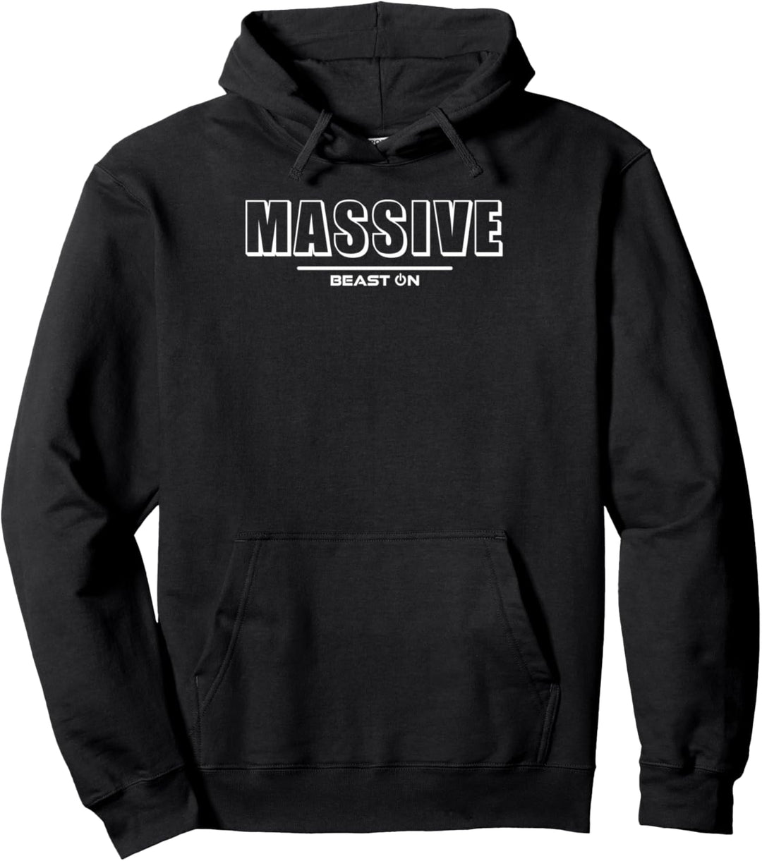 Massive Gym Bodybuilding Fitness Motivation Gym Sprüche Pullover Hoodie