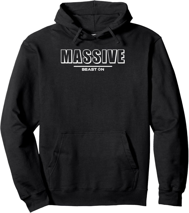 Massive Gym Bodybuilding Fitness Motivation Gym Sprüche Pullover Hoodie