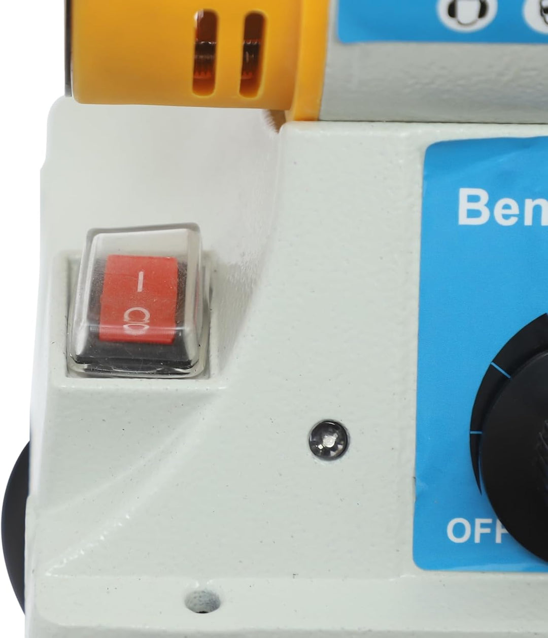 Tischpolierer Poliermaschine, Kleine multifunktionale Hocheffektive Mini-Drehmaschine mit 2*Tuchräde