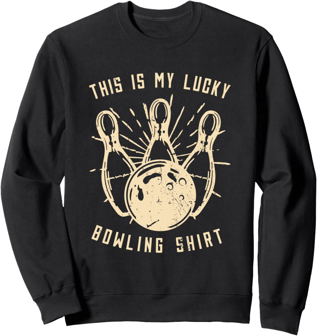 Bowling Pins - Bowlen Bowler Bowling Sweatshirt