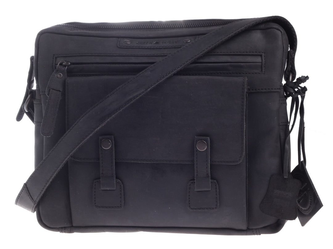 Greenburry Vintage Revival Umhängetasche Leder 30 cm