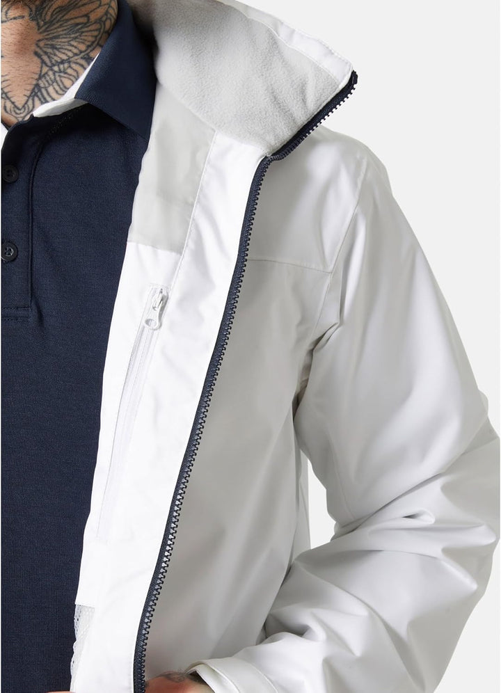 Helly Hansen Herren Crew Hooded Jacke Jacke (1er Pack) S Weiss 2.0, S Weiß 2.0