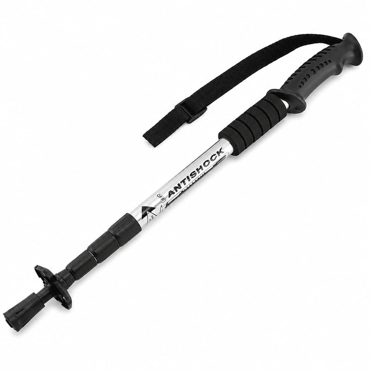 MidGard Teleskop Nordic Walking Stöcke, 50-110 cm höhenverstellbar, Antischock Dämpfung, Wanderstöck