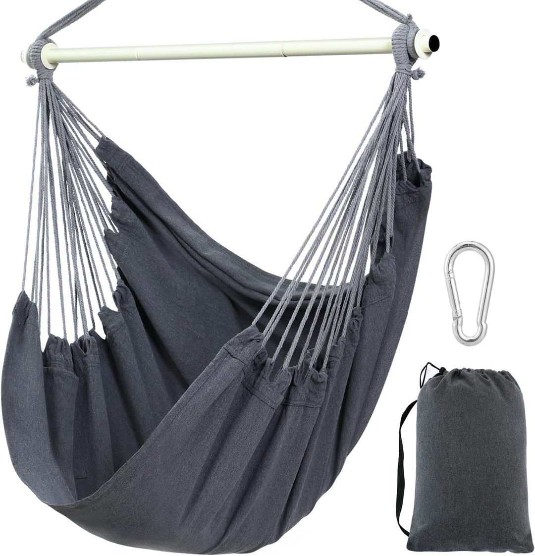 Ohuhu Hängesessel Outdoor XL, Hängesessels ohne Gestell bis 150 kg - Outdoor Sessel für Erwachsene &