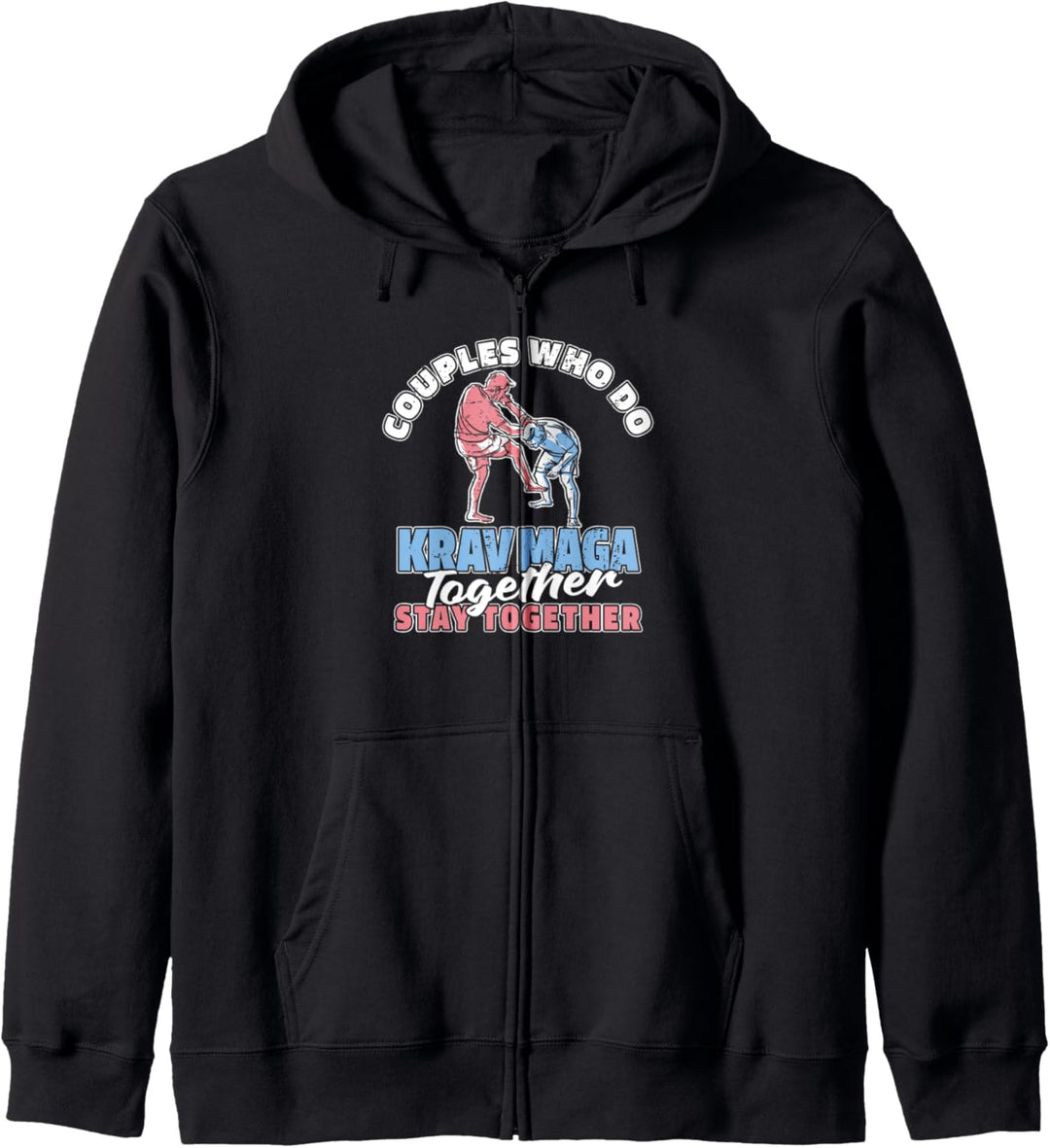 Krav Maga Paar Israel - Kampfkunst Kampfsport Krav Maga Kapuzenjacke