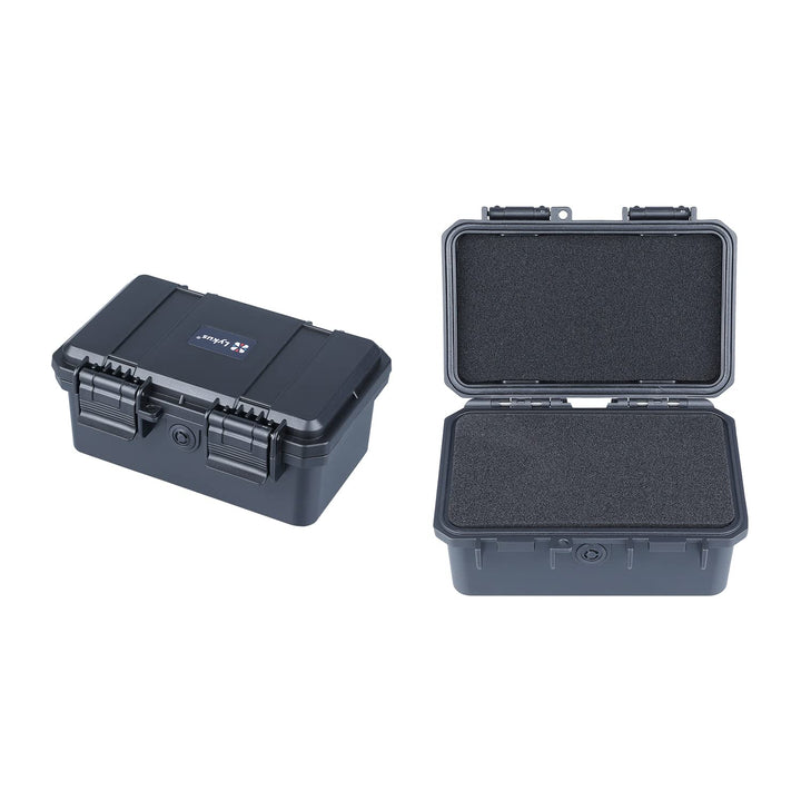 Lykus HC-1520 wasserdichte Mini Koffer Trockenbox mit Schaumstoffeinlage, Innenmasse 14,8x8,5x6,8 cm