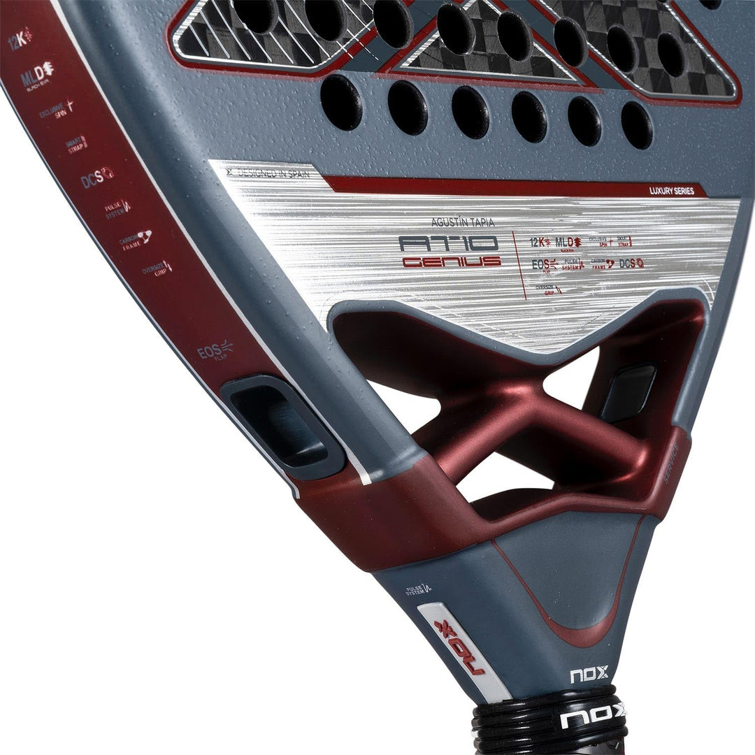 Nox At10 Genius 12k by Agustin Tapia Padel Racket 360-375 gr