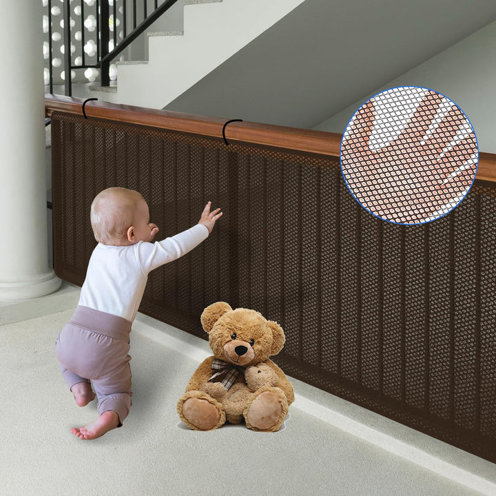 Kinder Sicherheitsnetz, Baby Balkon Geländer Treppenhaus Sicherheitsnetz, Erhöhtes Langlebiger Trepp