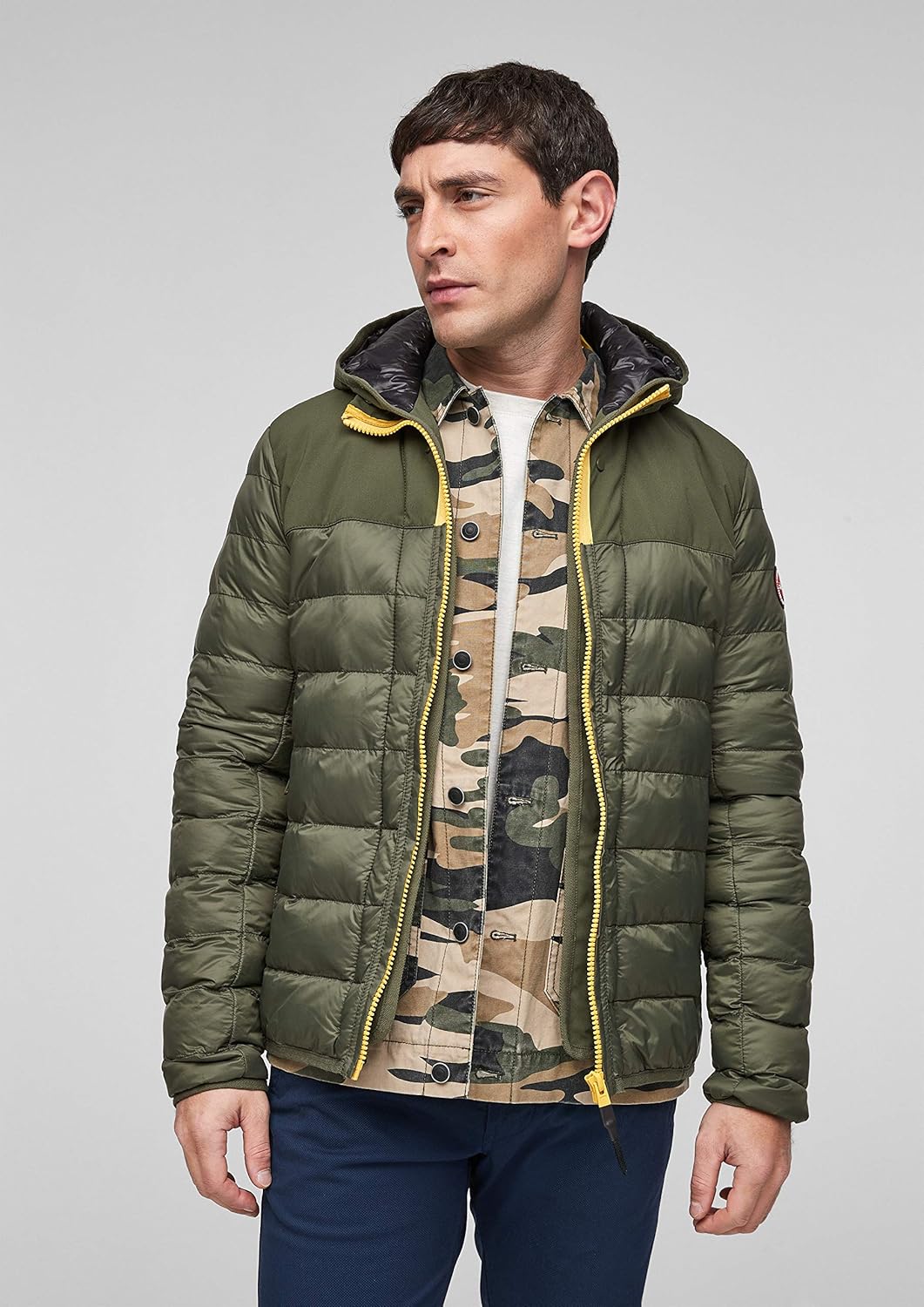 s.Oliver Herren 130.12.101.16.150.2057214 Jacke M Olive, M Olive