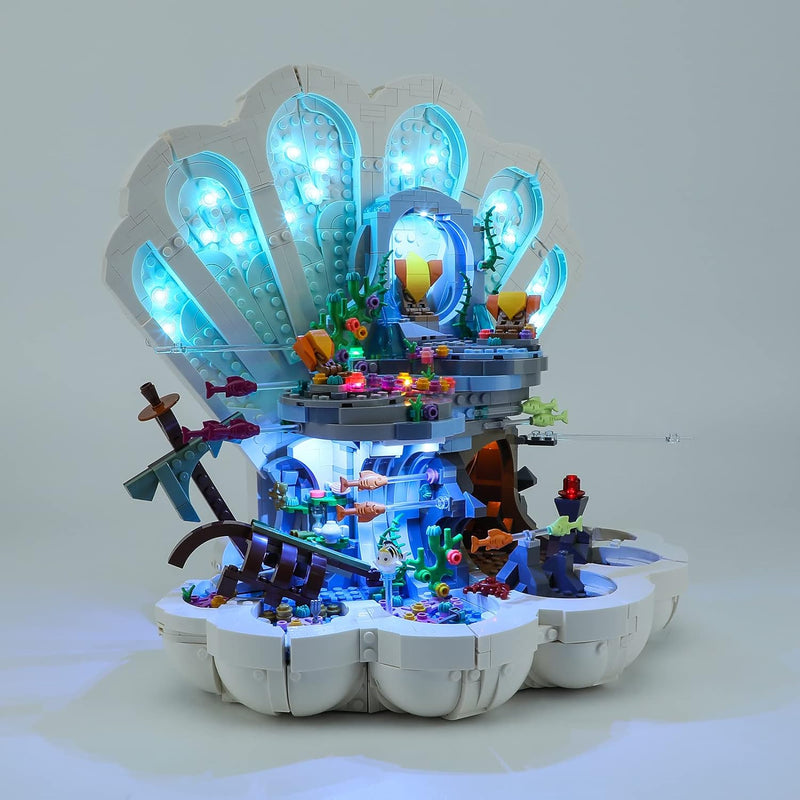 LIGHTAILING Led Licht für Lego- 43225 Arielles königliche Muschel – Beleuchtungsset Kompatibel Mit L